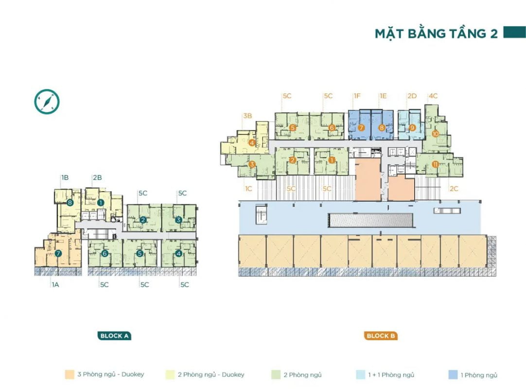 mặt bằng dự án