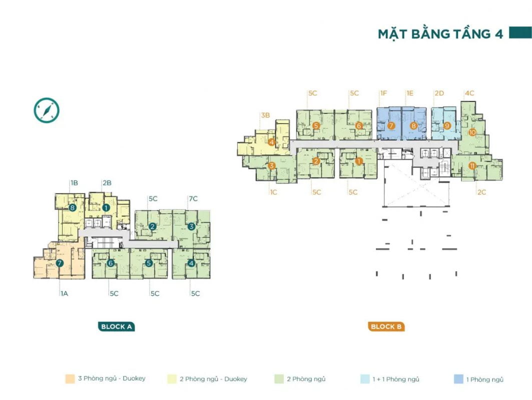 mặt bằng dự án