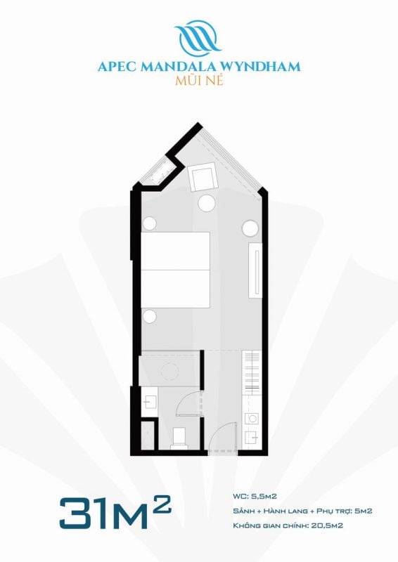 mat-bang-thiet-ke-can-ho-31m2-du-an-apec-mandala-wyndham-mui-ne