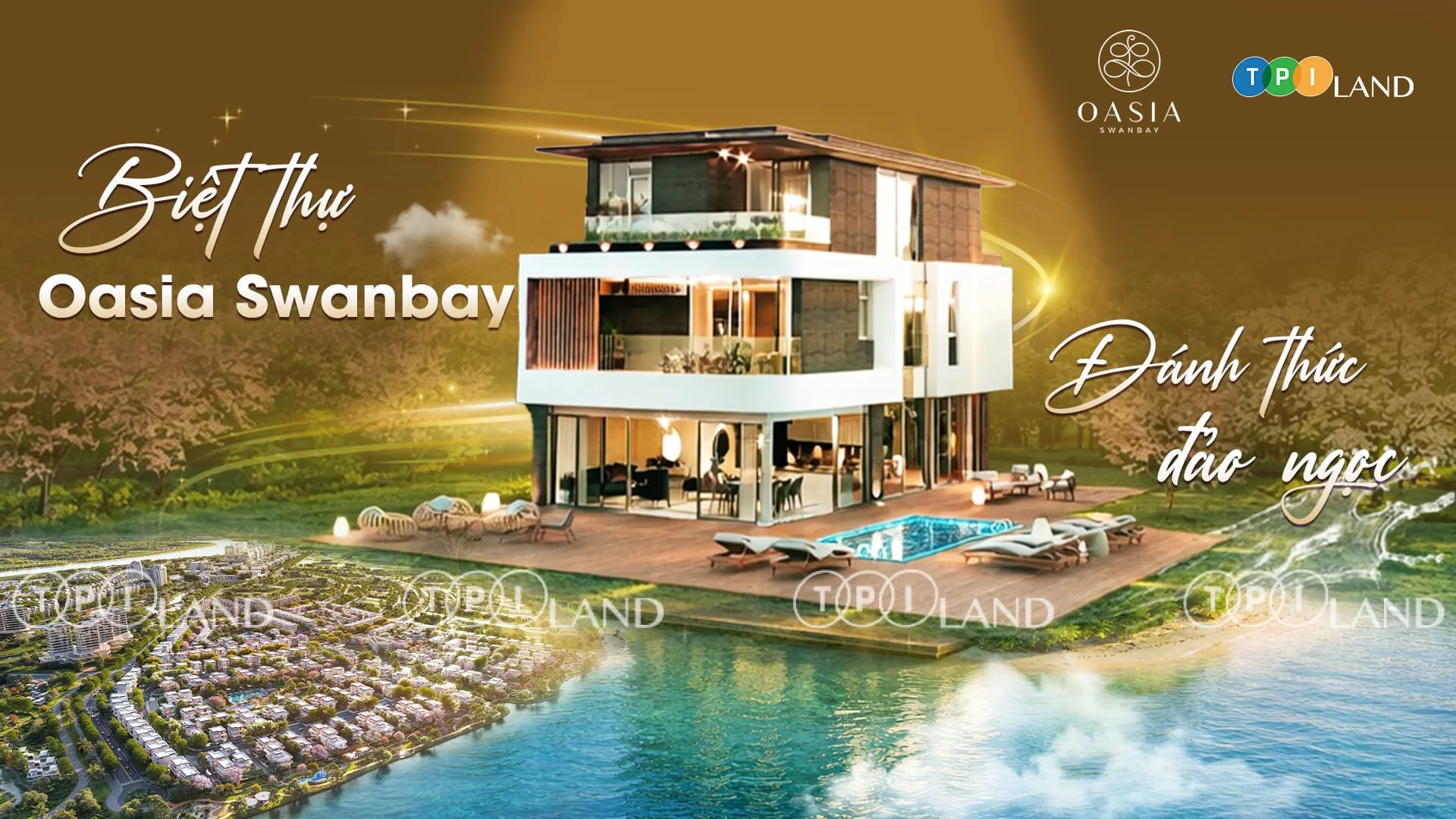 phân khu biệt thự oasia swanbay