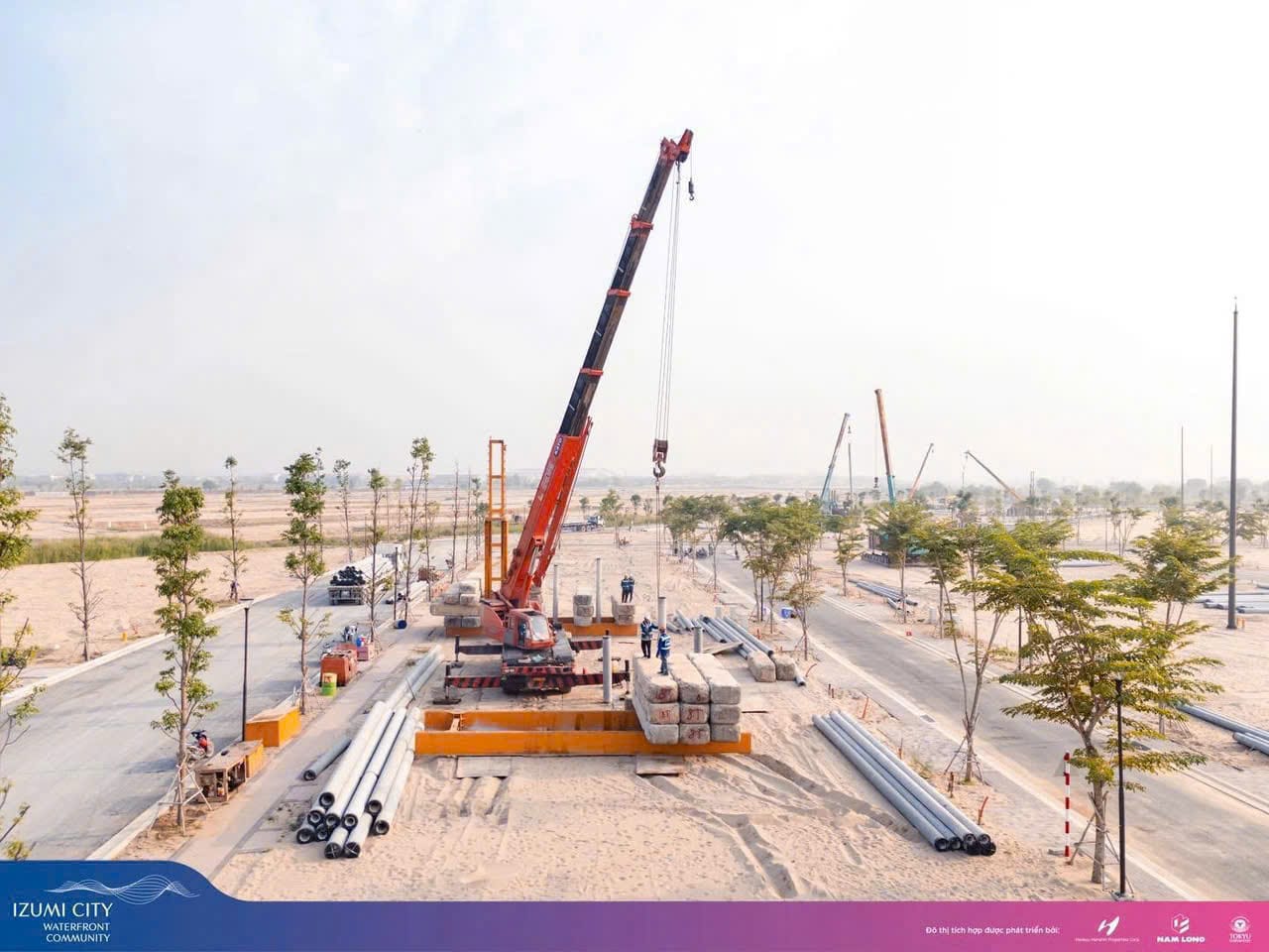 tiến độ izumi canaria đồng nai